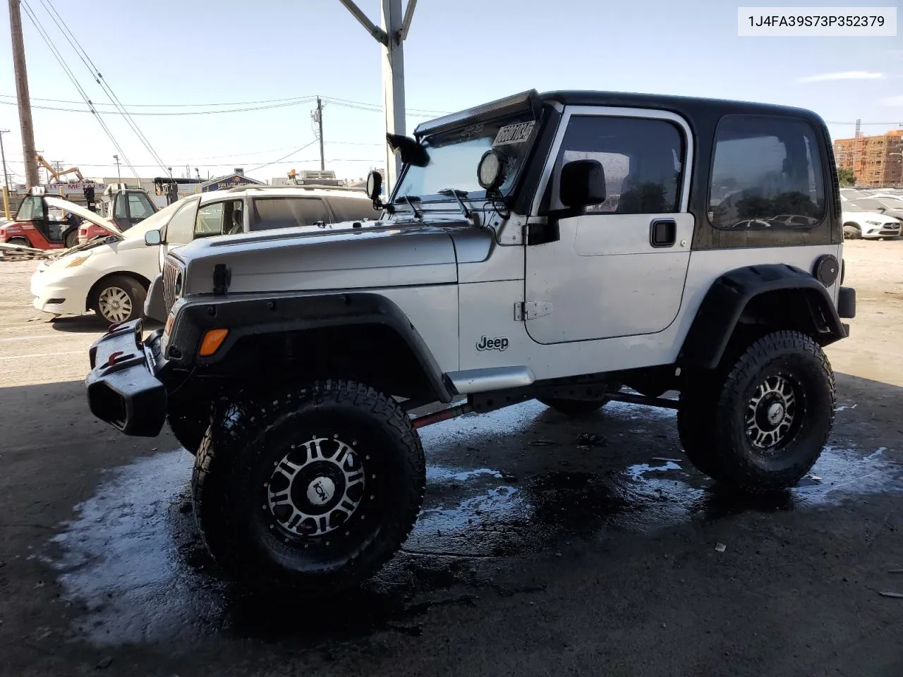 2003 Jeep Wrangler Commando VIN: 1J4FA39S73P352379 Lot: 66001034