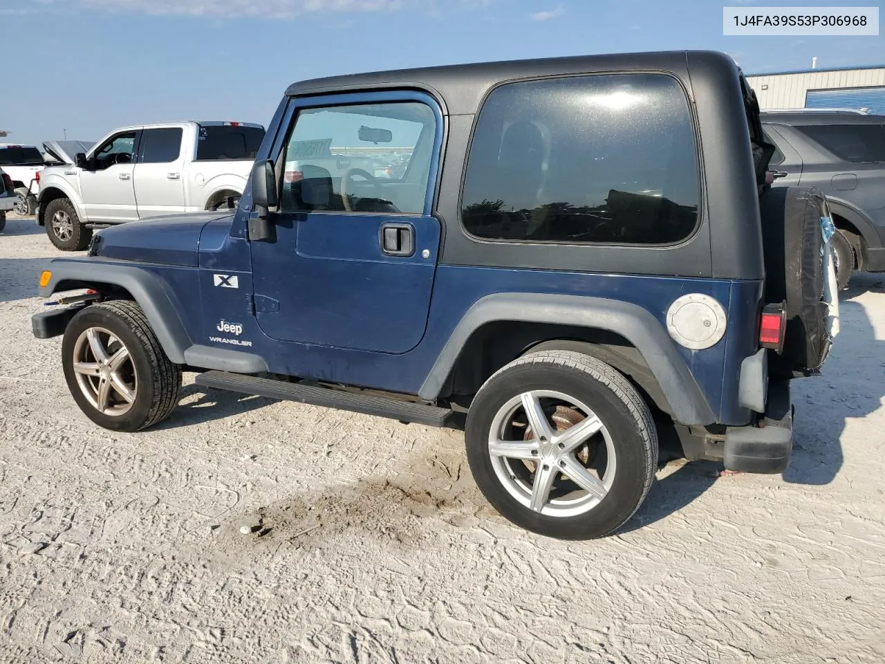 2003 Jeep Wrangler Commando VIN: 1J4FA39S53P306968 Lot: 71765004