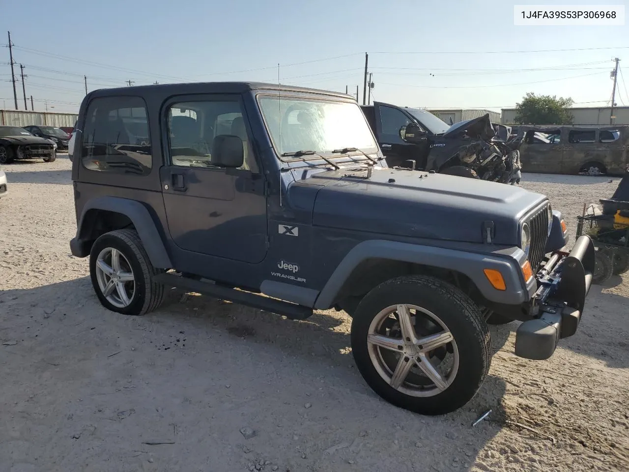 2003 Jeep Wrangler Commando VIN: 1J4FA39S53P306968 Lot: 71765004