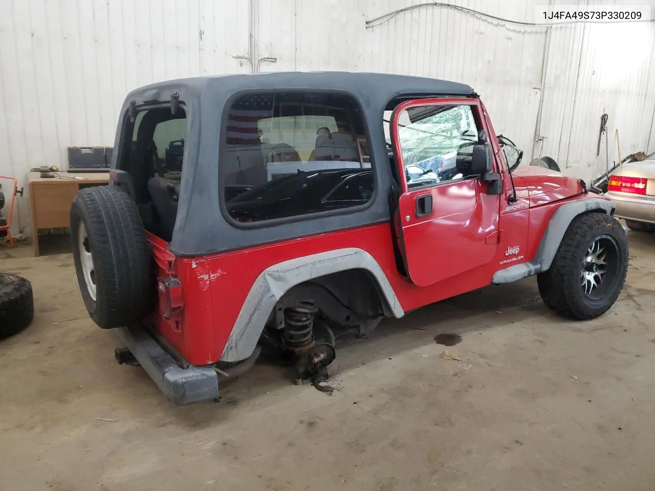 1J4FA49S73P330209 2003 Jeep Wrangler / Tj Sport