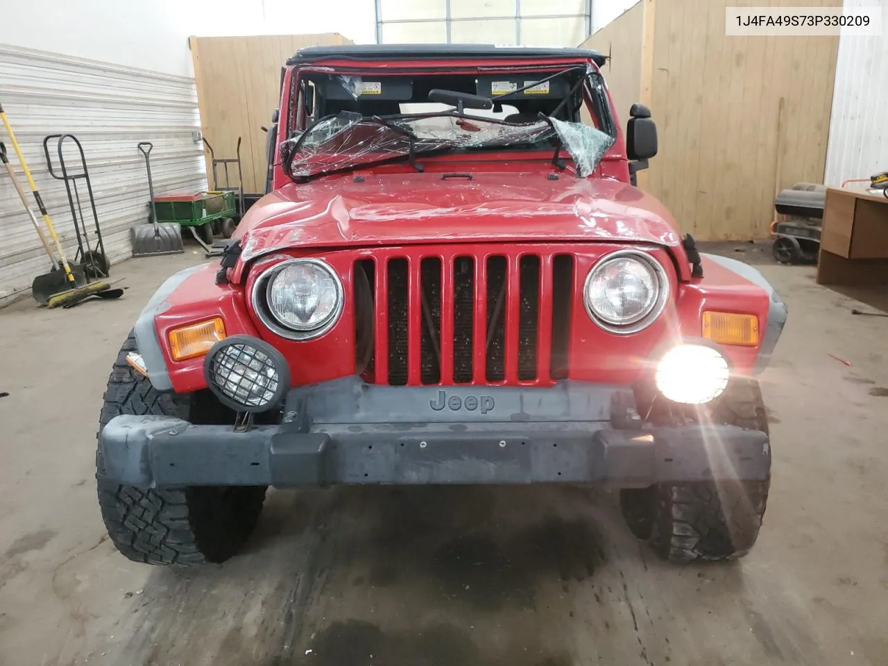 2003 Jeep Wrangler / Tj Sport VIN: 1J4FA49S73P330209 Lot: 72354604