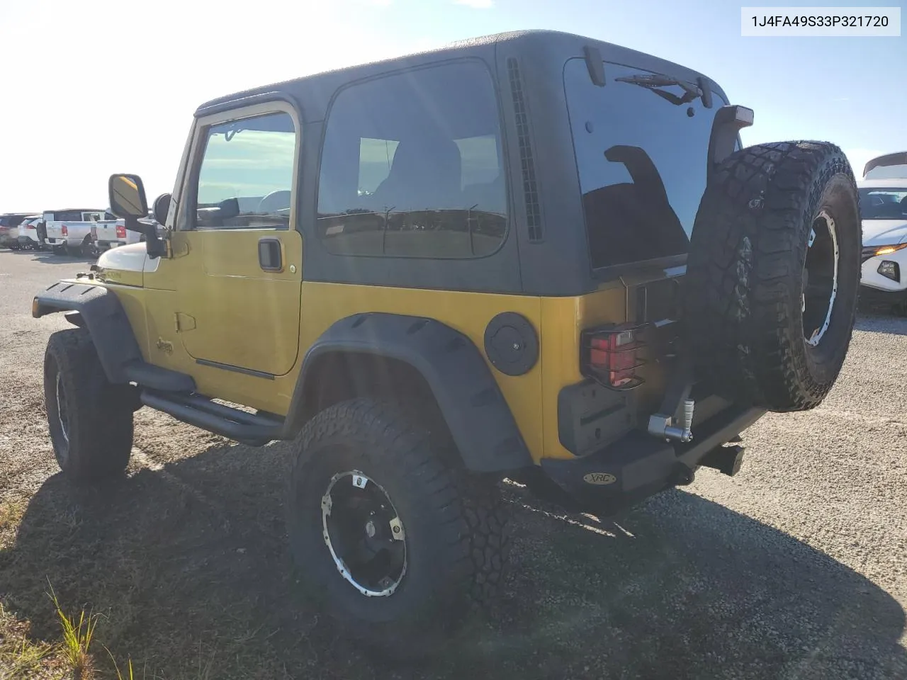 2003 Jeep Wrangler / Tj Sport VIN: 1J4FA49S33P321720 Lot: 74138154