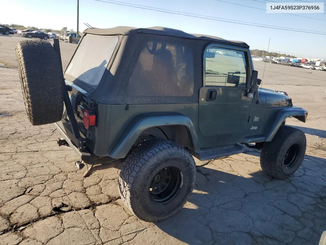 1J4FA59S23P376956 2003 Jeep Wrangler / Tj Sahara