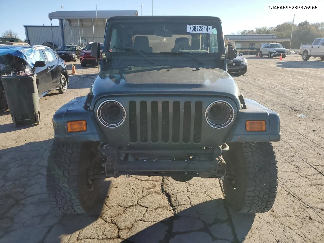 1J4FA59S23P376956 2003 Jeep Wrangler / Tj Sahara