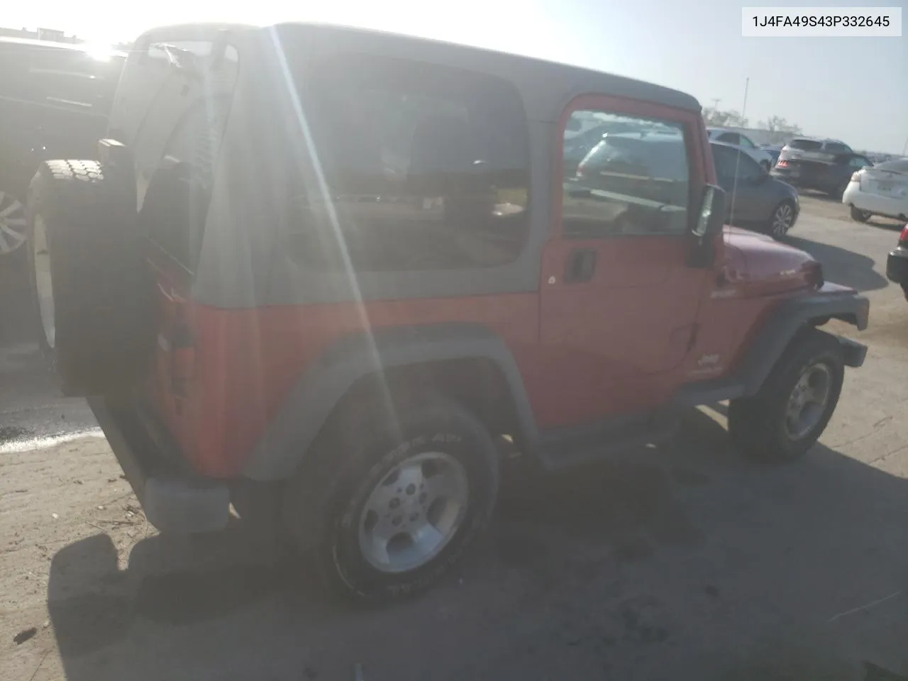 1J4FA49S43P332645 2003 Jeep Wrangler / Tj Sport