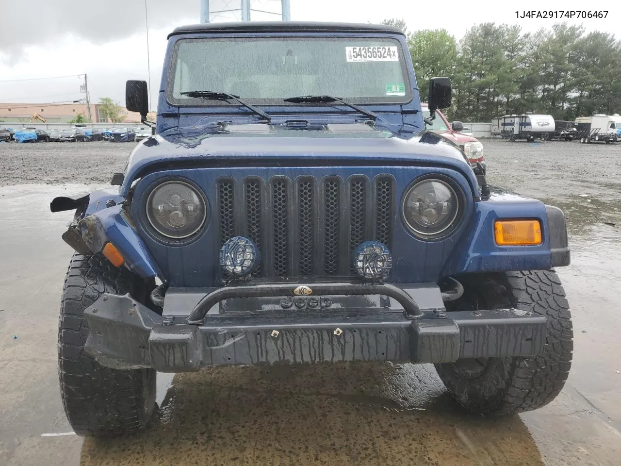 2004 Jeep Wrangler / Tj Se VIN: 1J4FA29174P706467 Lot: 54356524