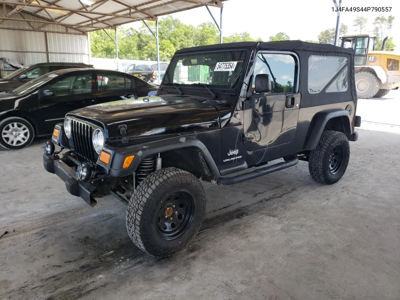 1J4FA49S44P790557 2004 Jeep Wrangler / Tj Sport