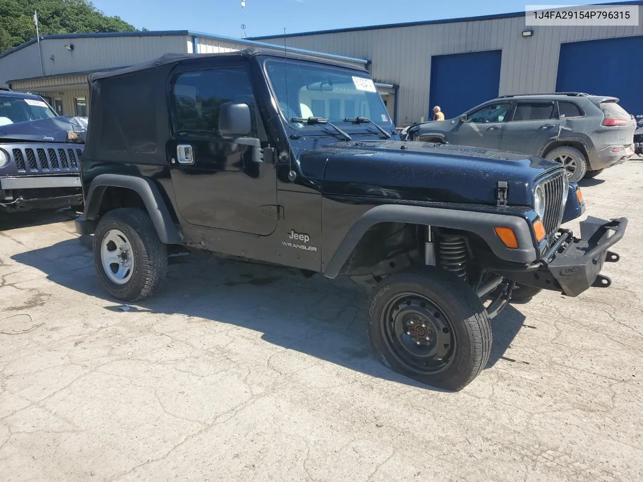 2004 Jeep Wrangler / Tj Se VIN: 1J4FA29154P796315 Lot: 61420474