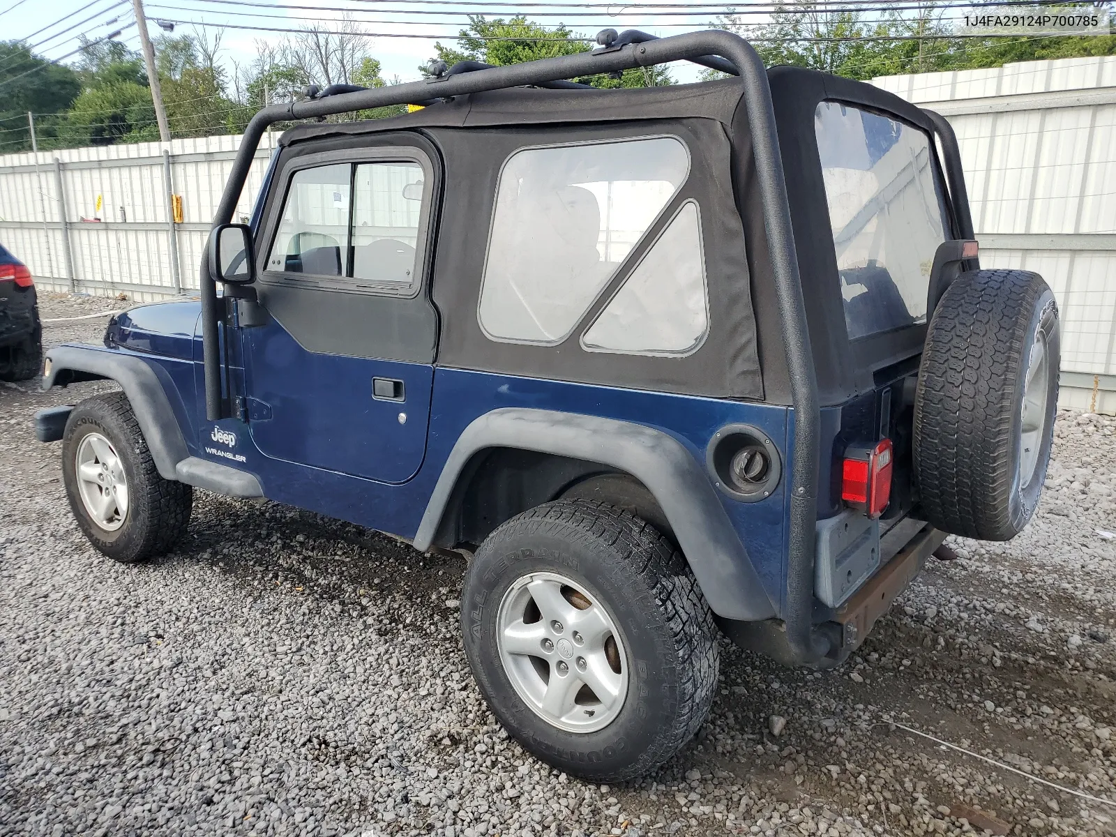 1J4FA29124P700785 2004 Jeep Wrangler / Tj Se