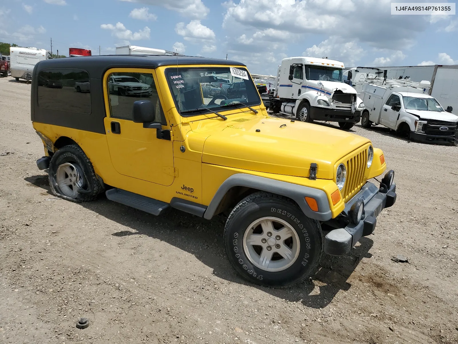 1J4FA49S14P761355 2004 Jeep Wrangler / Tj Sport