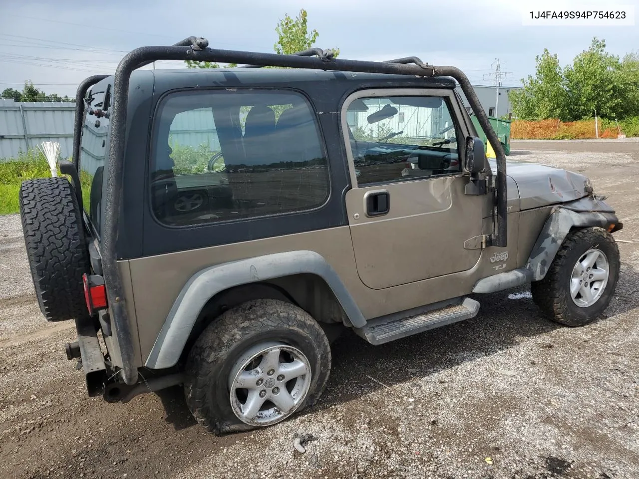 2004 Jeep Wrangler / Tj Sport VIN: 1J4FA49S94P754623 Lot: 65671614