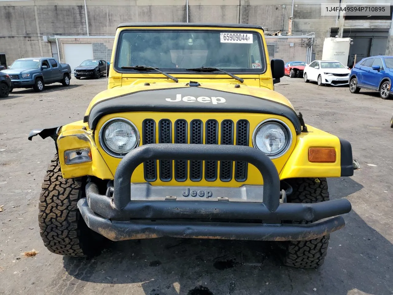 2004 Jeep Wrangler / Tj Sport VIN: 1J4FA49S94P710895 Lot: 65909044