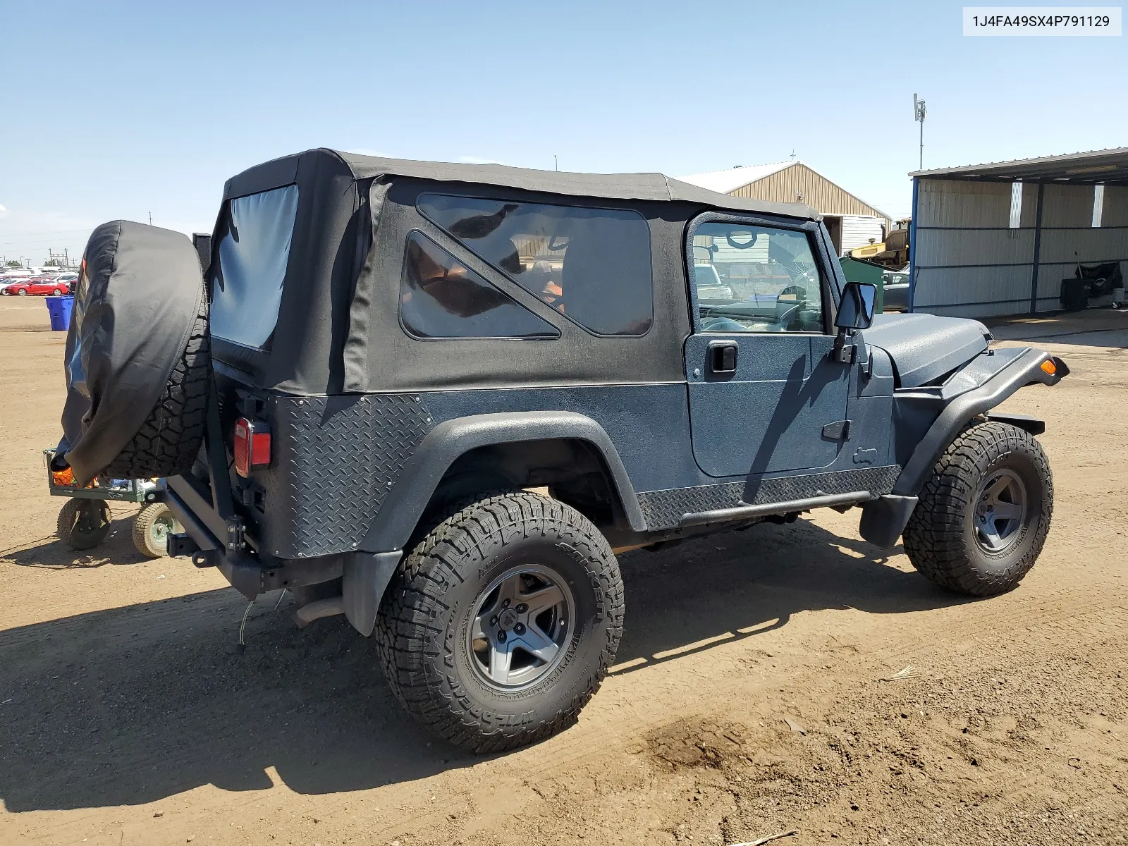 2004 Jeep Wrangler / Tj Sport VIN: 1J4FA49SX4P791129 Lot: 66039324