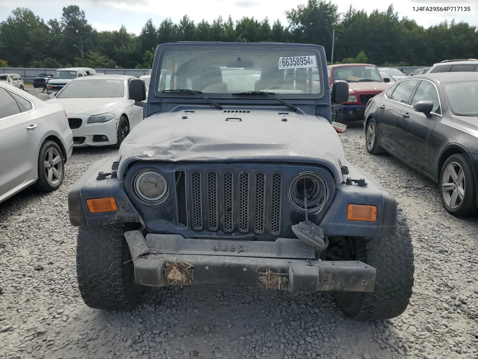 1J4FA39S64P717135 2004 Jeep Wrangler X