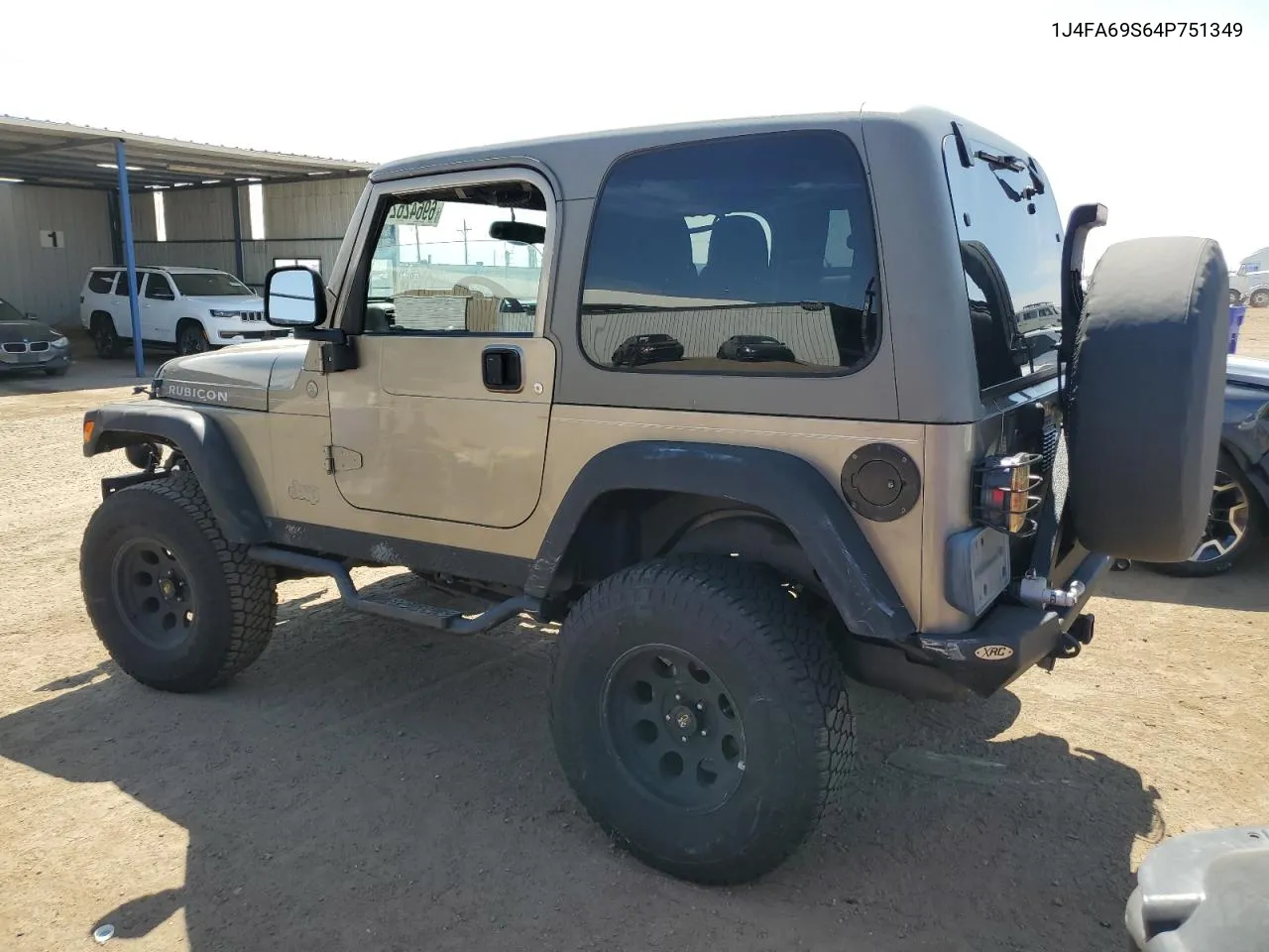 2004 Jeep Wrangler / Tj Rubicon VIN: 1J4FA69S64P751349 Lot: 69642624