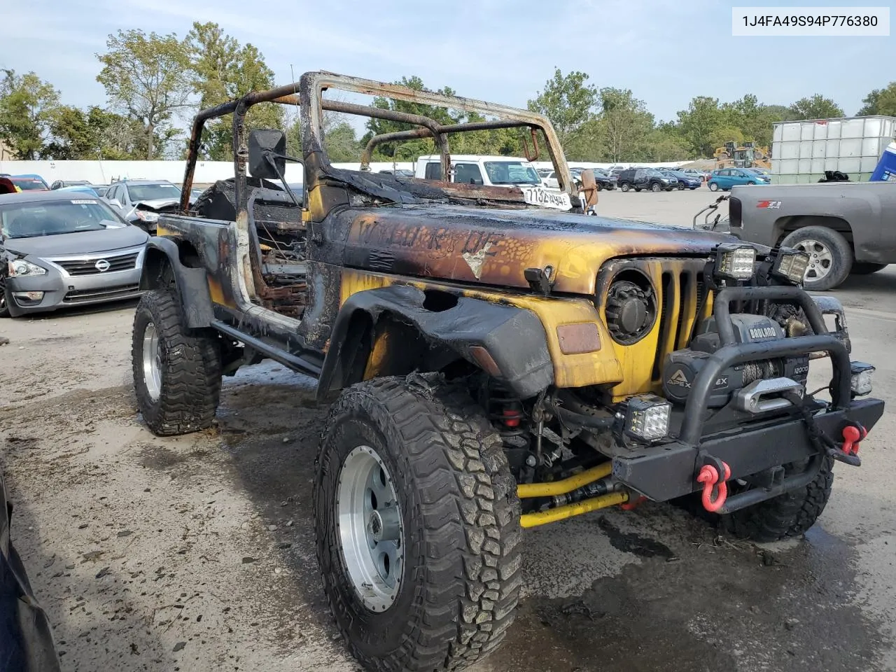 2004 Jeep Wrangler / Tj Sport VIN: 1J4FA49S94P776380 Lot: 71321494