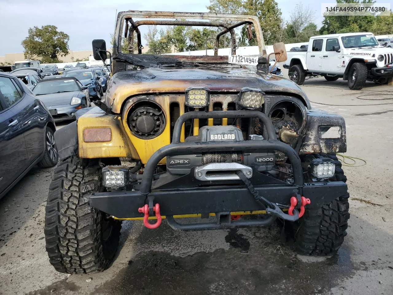 2004 Jeep Wrangler / Tj Sport VIN: 1J4FA49S94P776380 Lot: 71321494