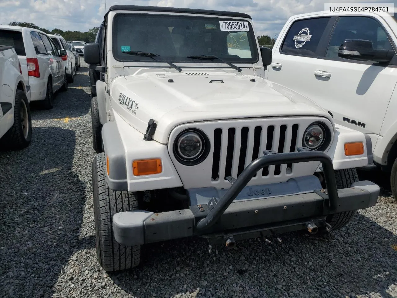 2004 Jeep Wrangler / Tj Sport VIN: 1J4FA49S64P784761 Lot: 73955914