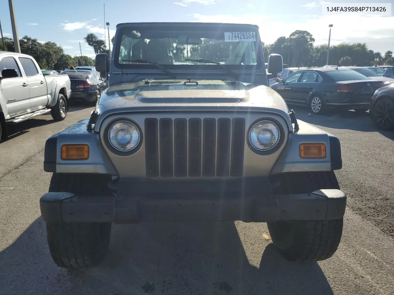 2004 Jeep Wrangler X VIN: 1J4FA39S84P713426 Lot: 74426584