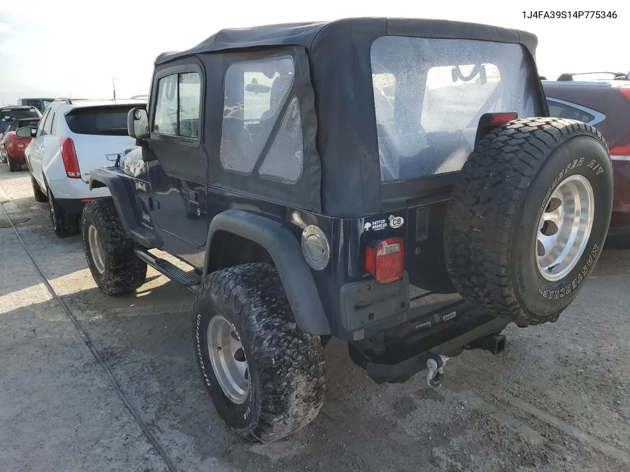 2004 Jeep Wrangler X VIN: 1J4FA39S14P775346 Lot: 74704674