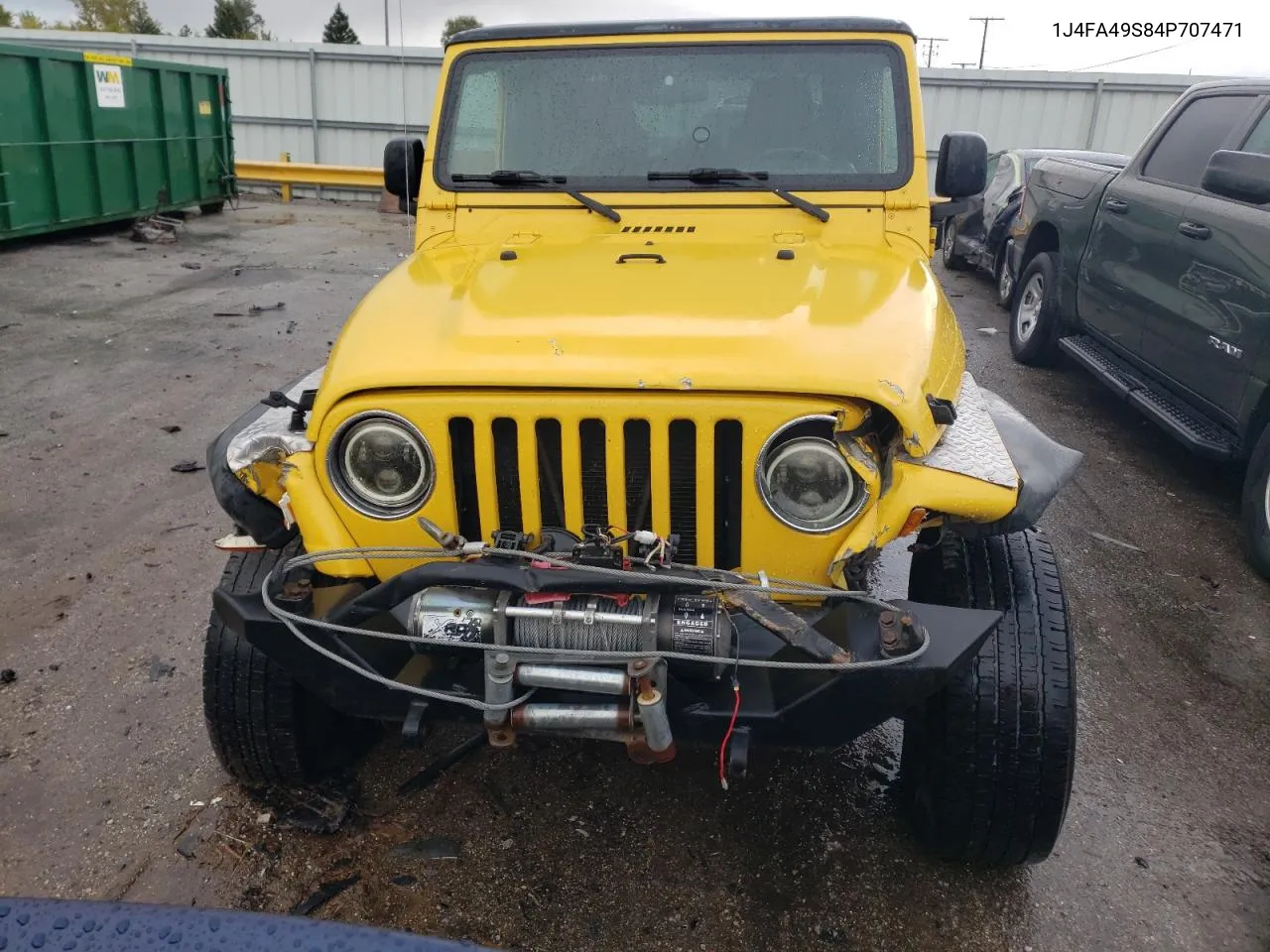 2004 Jeep Wrangler / Tj Sport VIN: 1J4FA49S84P707471 Lot: 76296634