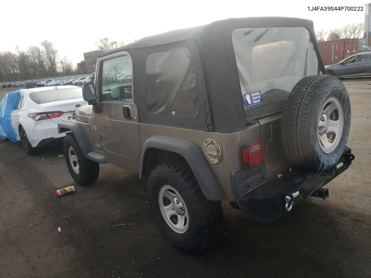 2004 Jeep Wrangler X VIN: 1J4FA39S44P700222 Lot: 78453444