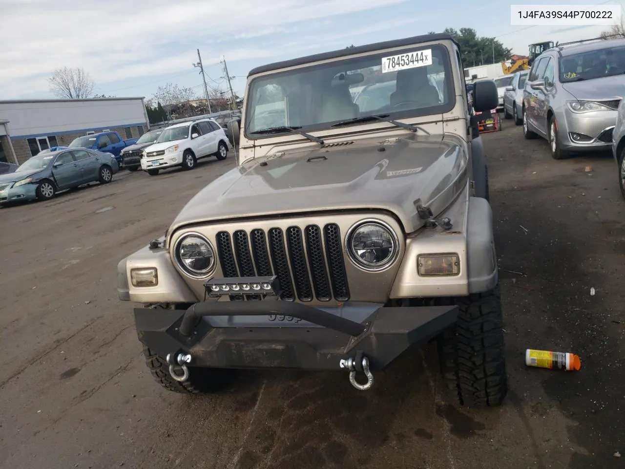 2004 Jeep Wrangler X VIN: 1J4FA39S44P700222 Lot: 78453444