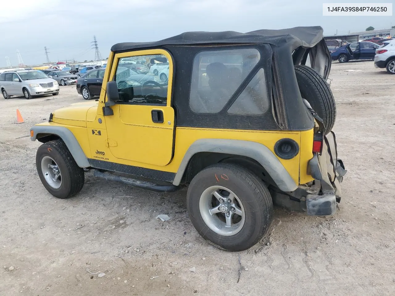 2004 Jeep Wrangler X VIN: 1J4FA39S84P746250 Lot: 78979554