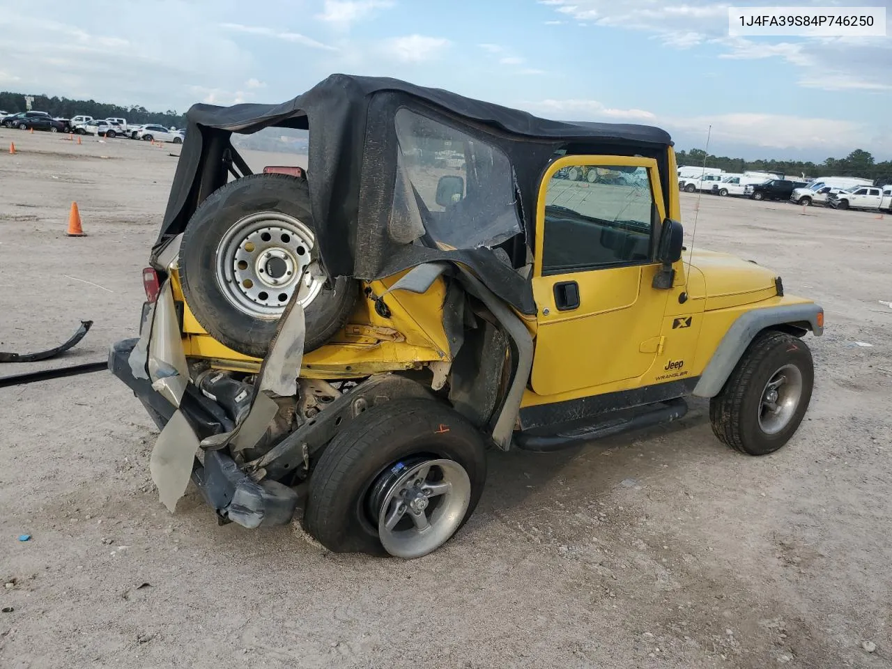 2004 Jeep Wrangler X VIN: 1J4FA39S84P746250 Lot: 78979554