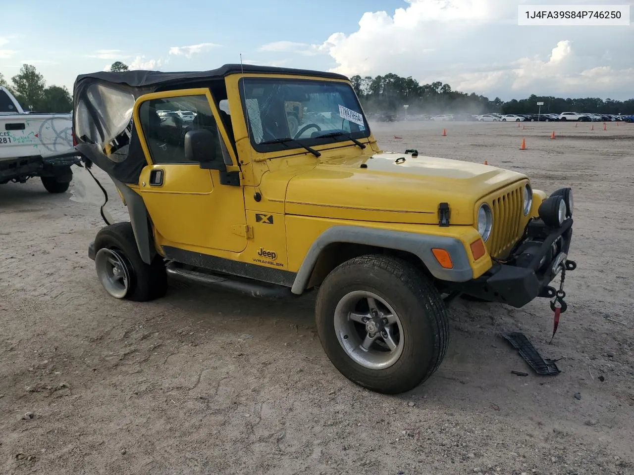 2004 Jeep Wrangler X VIN: 1J4FA39S84P746250 Lot: 78979554