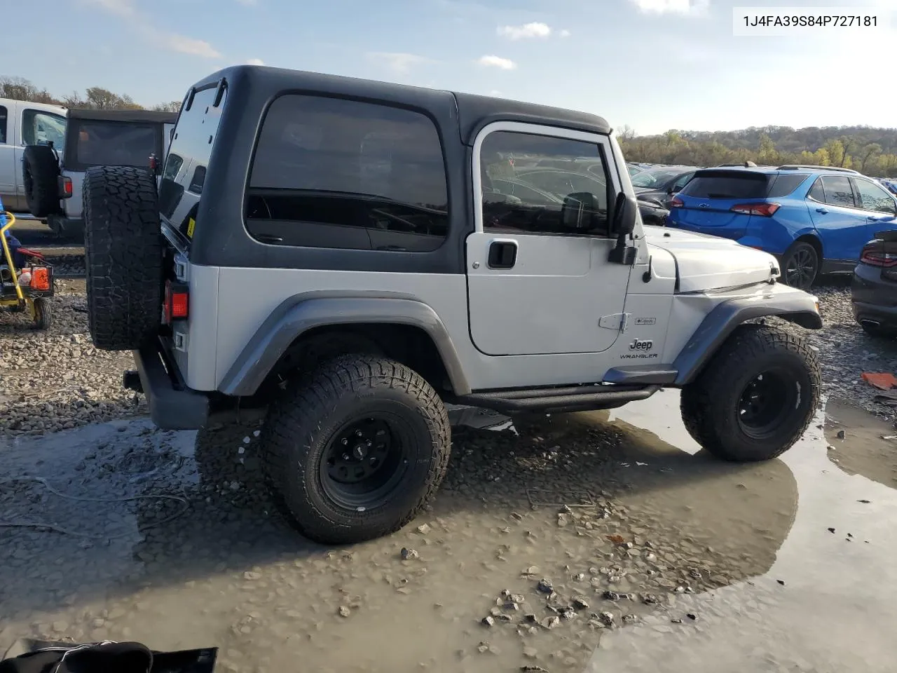 2004 Jeep Wrangler X VIN: 1J4FA39S84P727181 Lot: 79071174