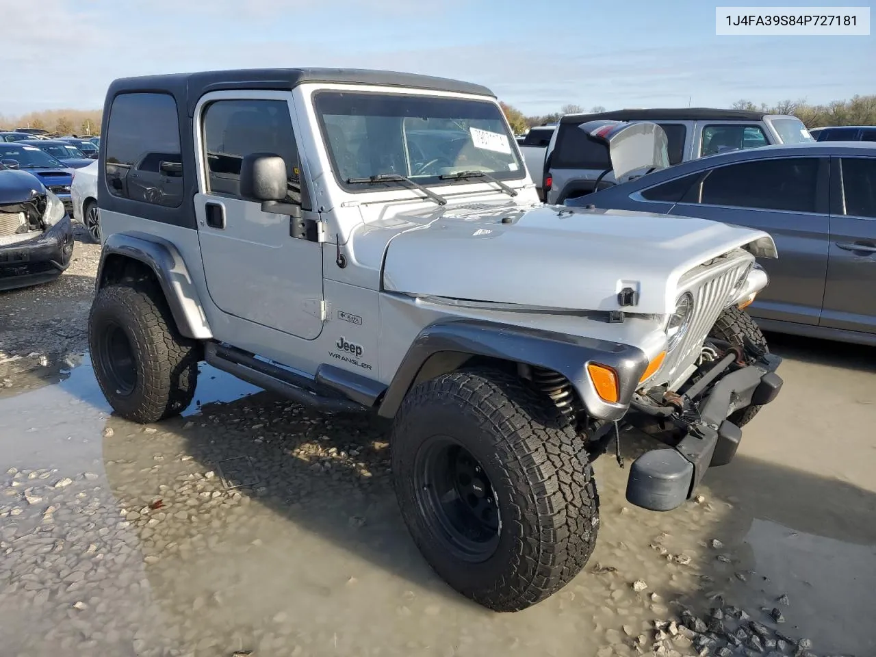 2004 Jeep Wrangler X VIN: 1J4FA39S84P727181 Lot: 79071174