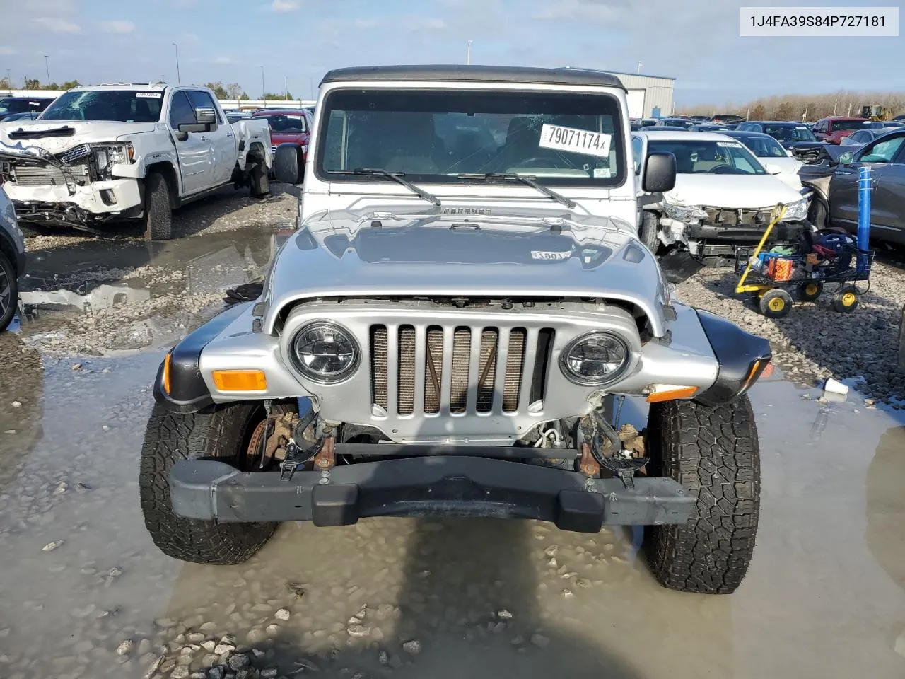 2004 Jeep Wrangler X VIN: 1J4FA39S84P727181 Lot: 79071174