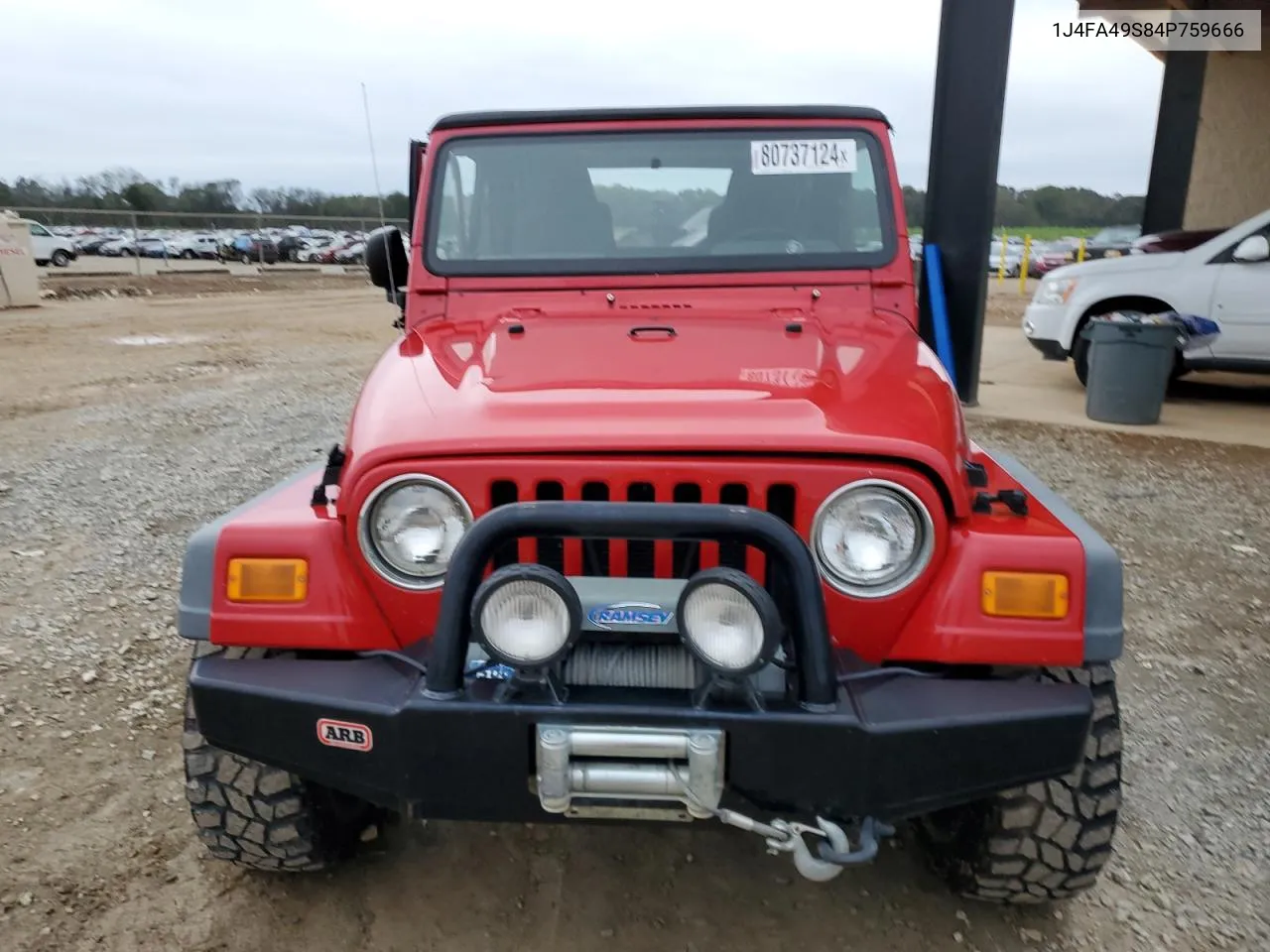 2004 Jeep Wrangler / Tj Sport VIN: 1J4FA49S84P759666 Lot: 80737124