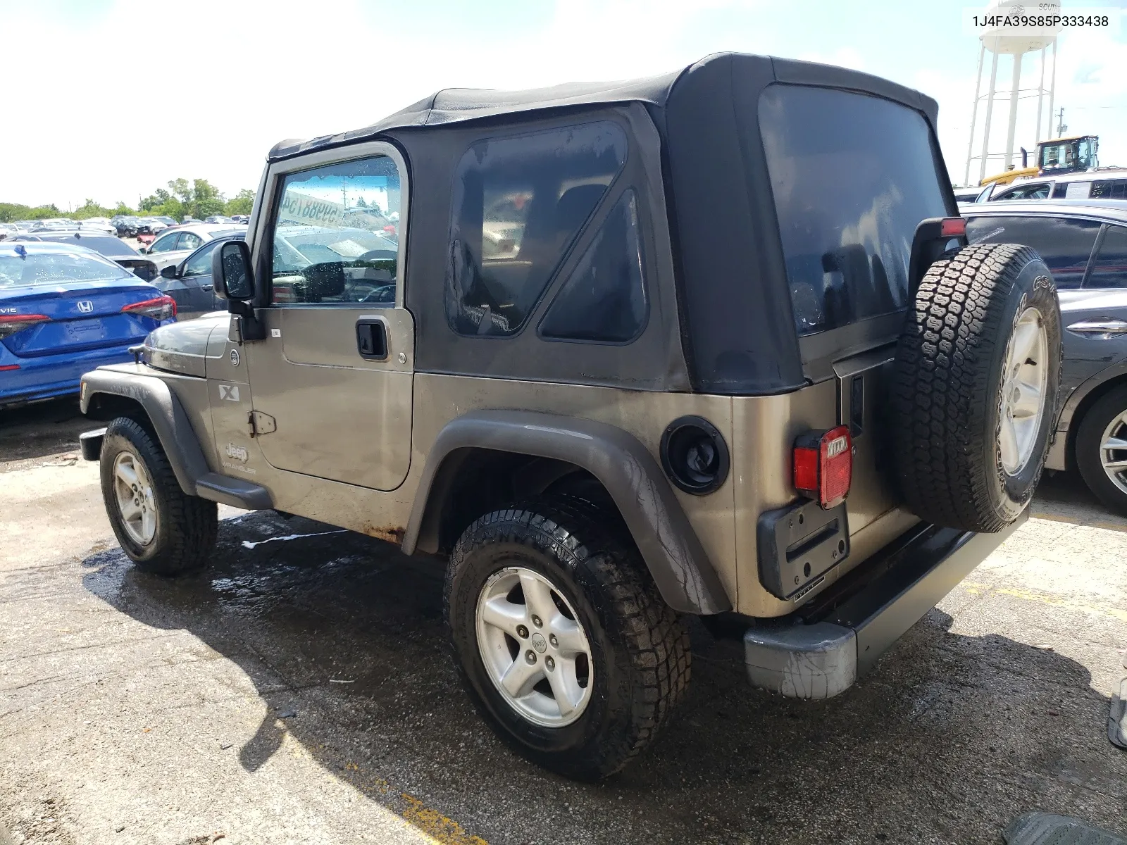 2005 Jeep Wrangler X VIN: 1J4FA39S85P333438 Lot: 59988754