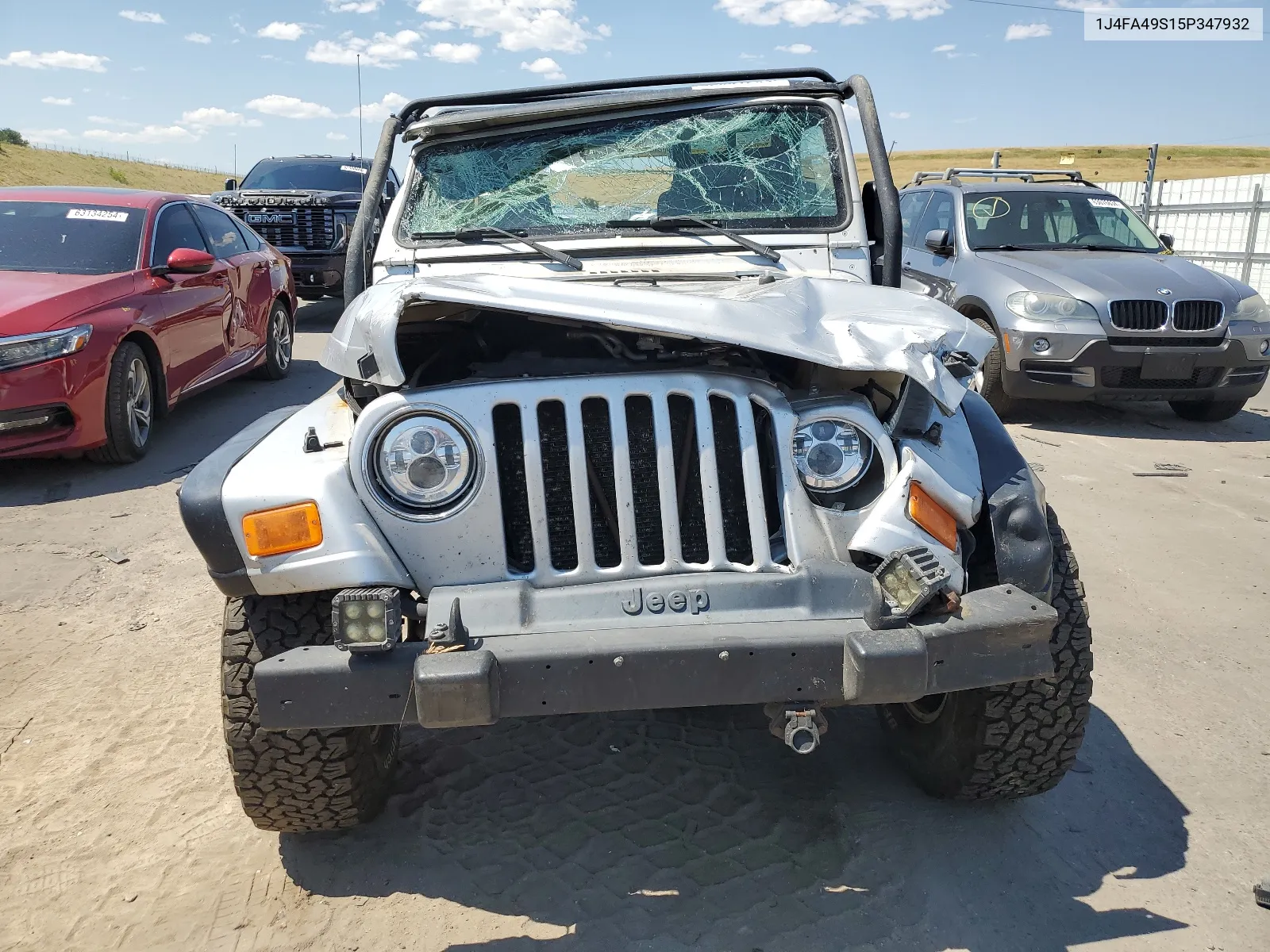 2005 Jeep Wrangler / Tj Sport VIN: 1J4FA49S15P347932 Lot: 62661234