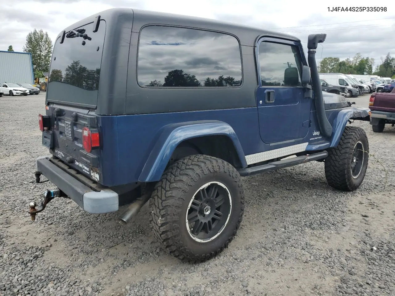 2005 Jeep Wrangler / Tj Unlimited VIN: 1J4FA44S25P335098 Lot: 70064434