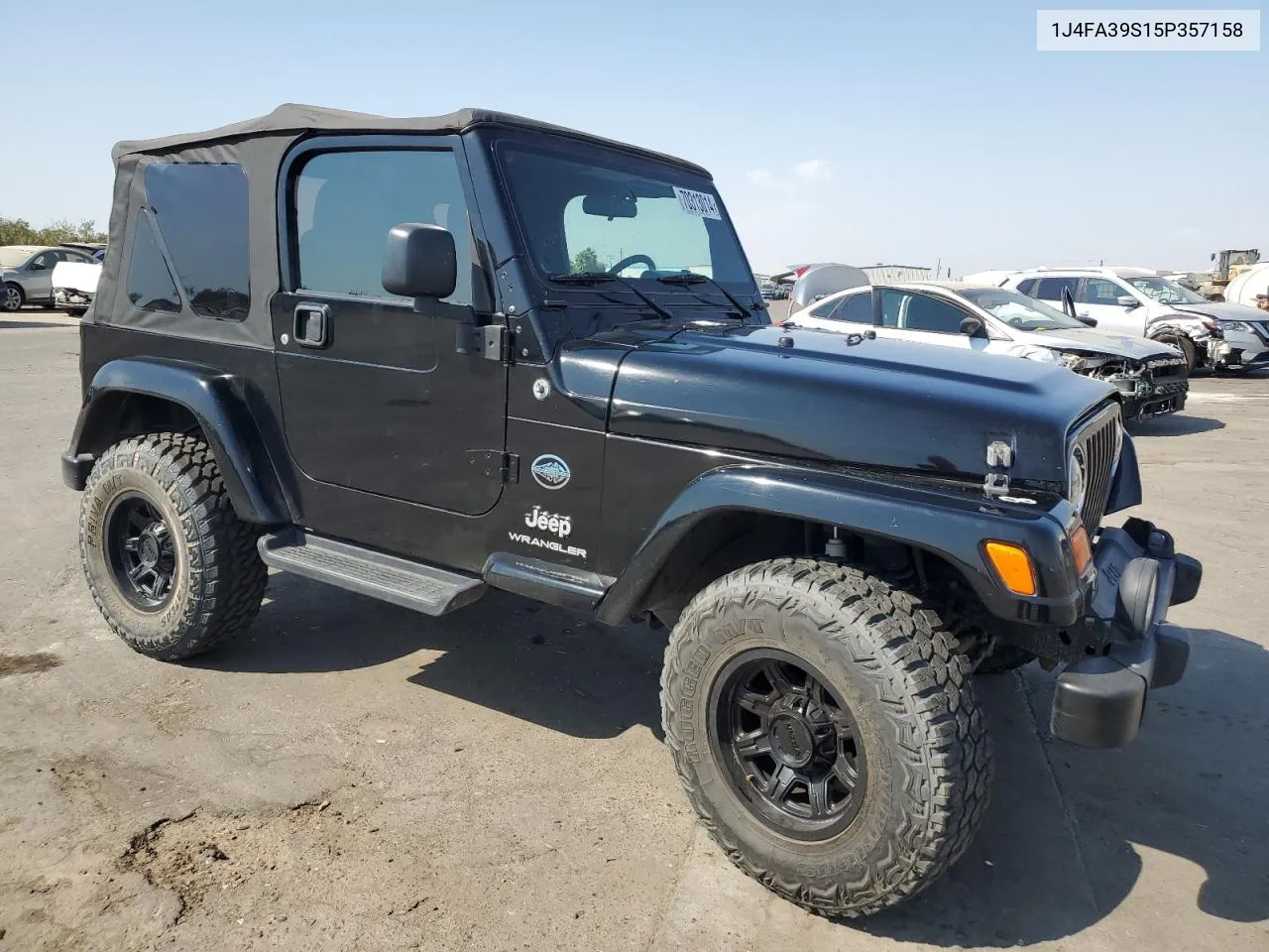 1J4FA39S15P357158 2005 Jeep Wrangler X