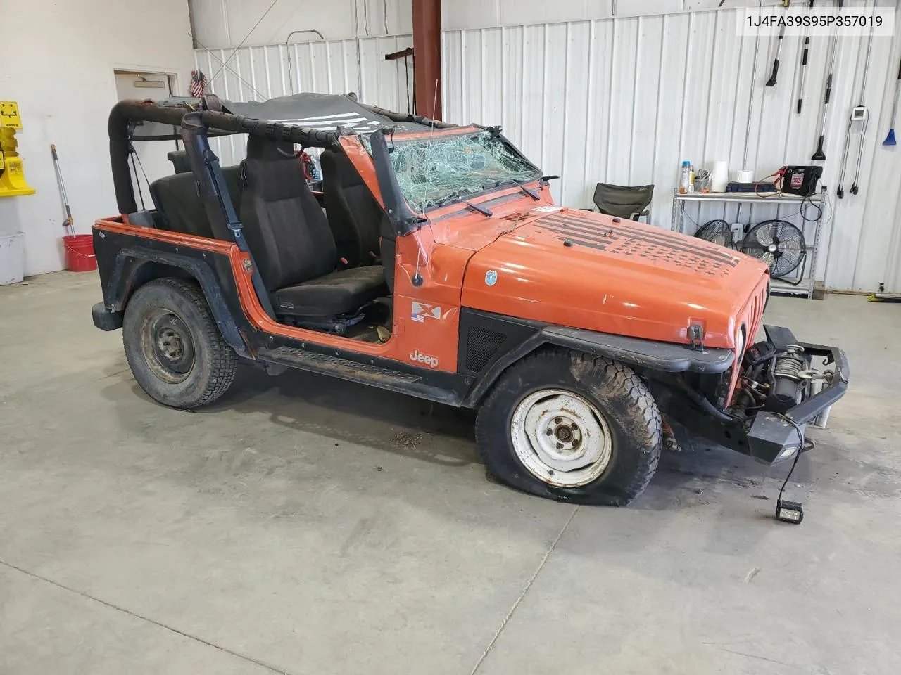 2005 Jeep Wrangler X VIN: 1J4FA39S95P357019 Lot: 71415824