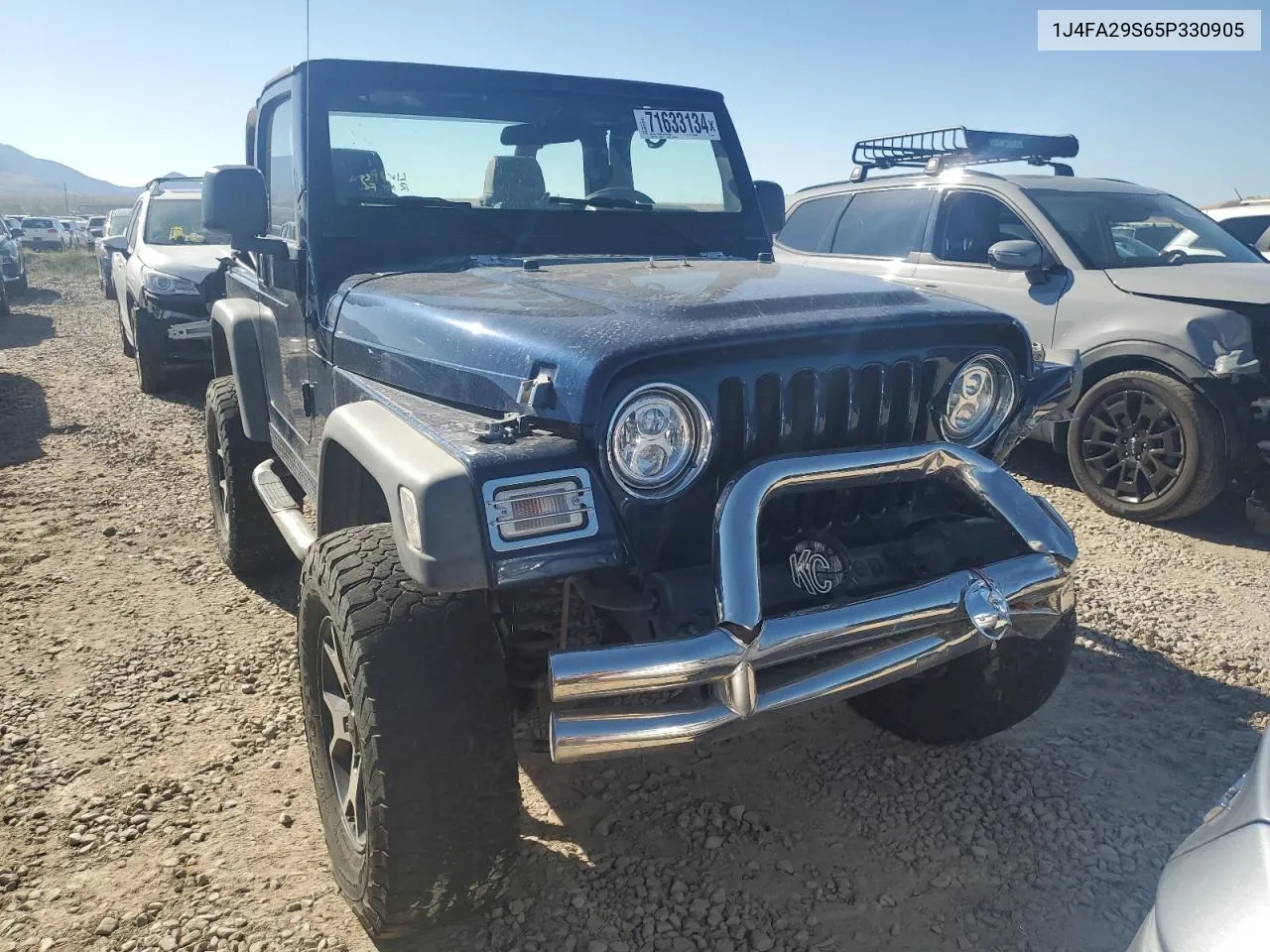 2005 Jeep Wrangler / Tj Se VIN: 1J4FA29S65P330905 Lot: 71633134