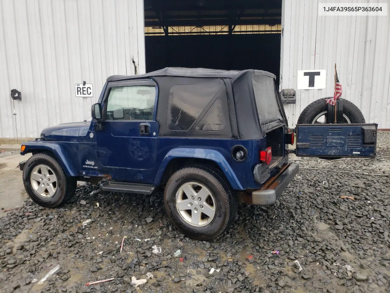 1J4FA39S65P363604 2005 Jeep Wrangler X