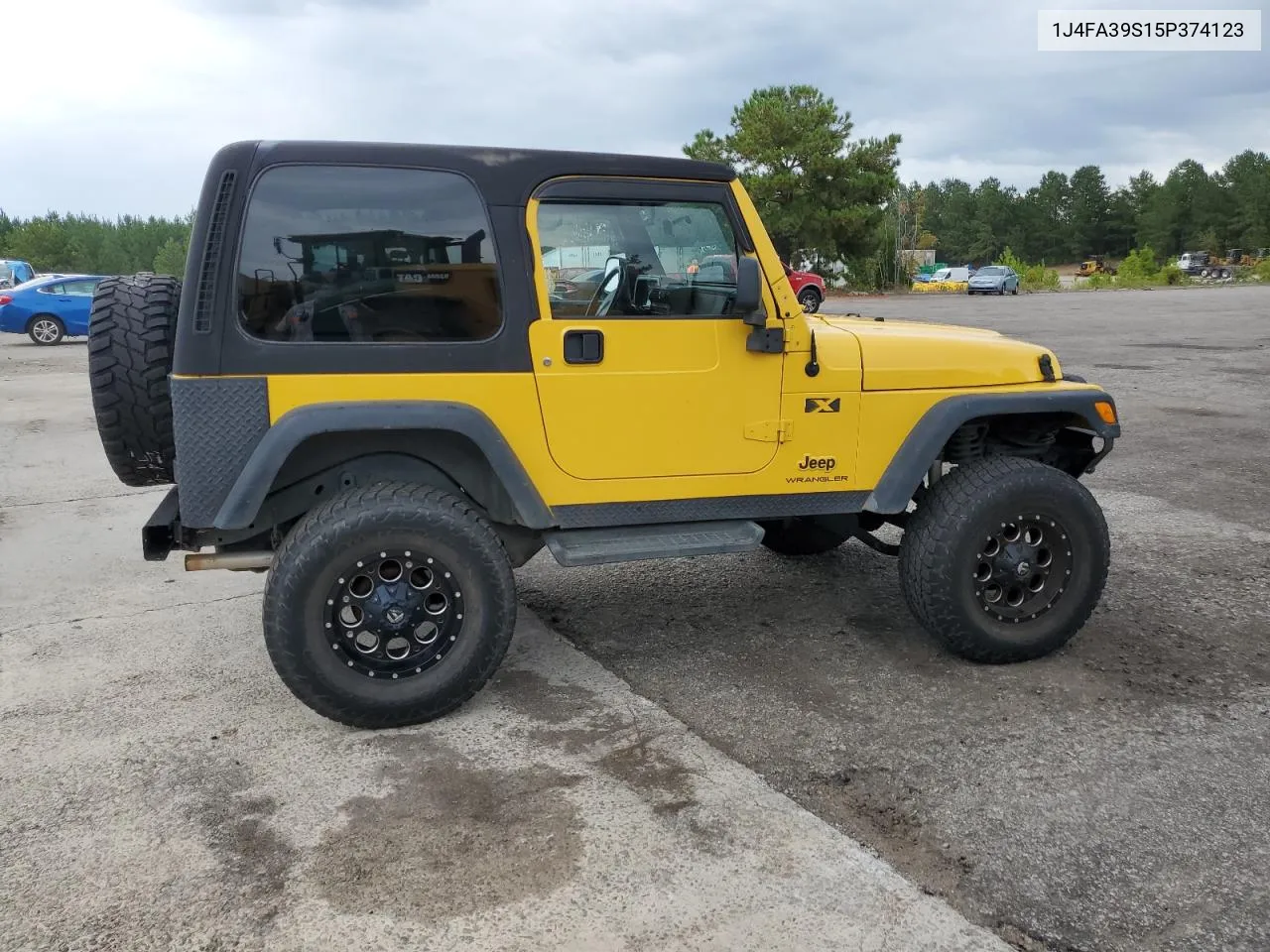 2005 Jeep Wrangler X VIN: 1J4FA39S15P374123 Lot: 72012274