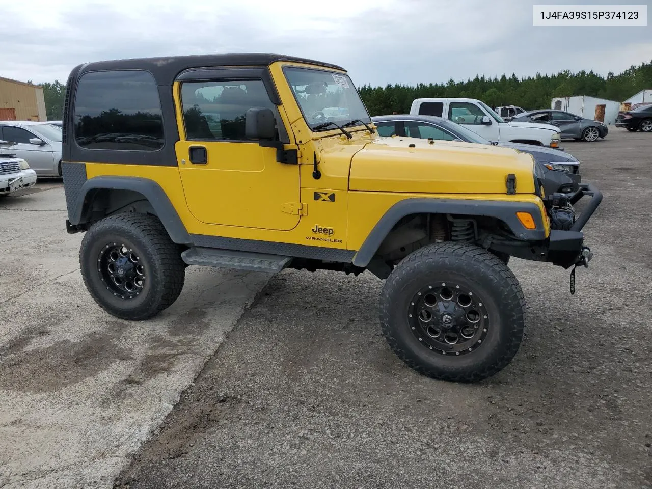 2005 Jeep Wrangler X VIN: 1J4FA39S15P374123 Lot: 72012274