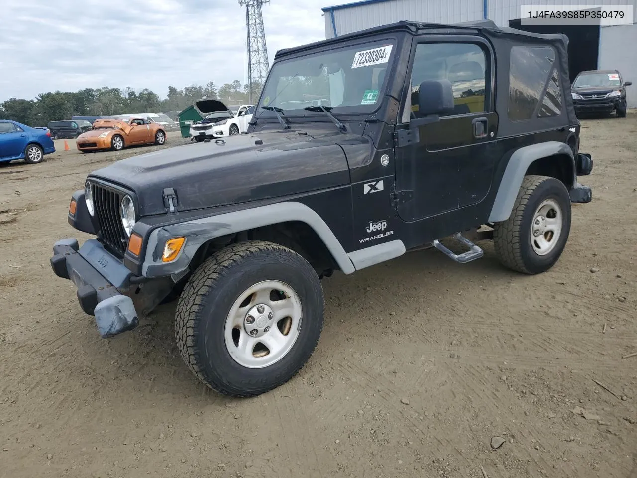 1J4FA39S85P350479 2005 Jeep Wrangler X