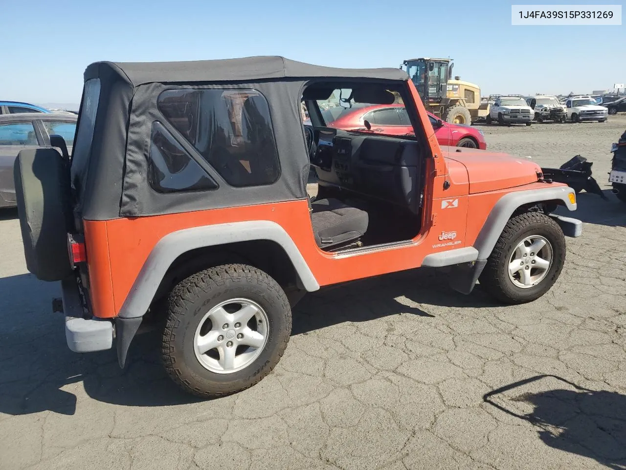 2005 Jeep Wrangler X VIN: 1J4FA39S15P331269 Lot: 72787684