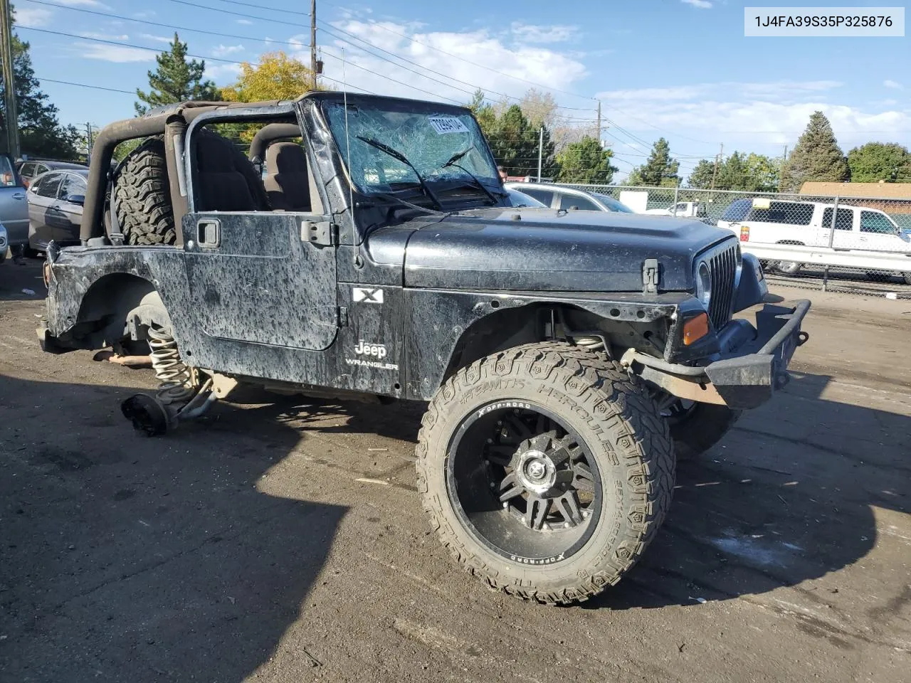 2005 Jeep Wrangler X VIN: 1J4FA39S35P325876 Lot: 72994104