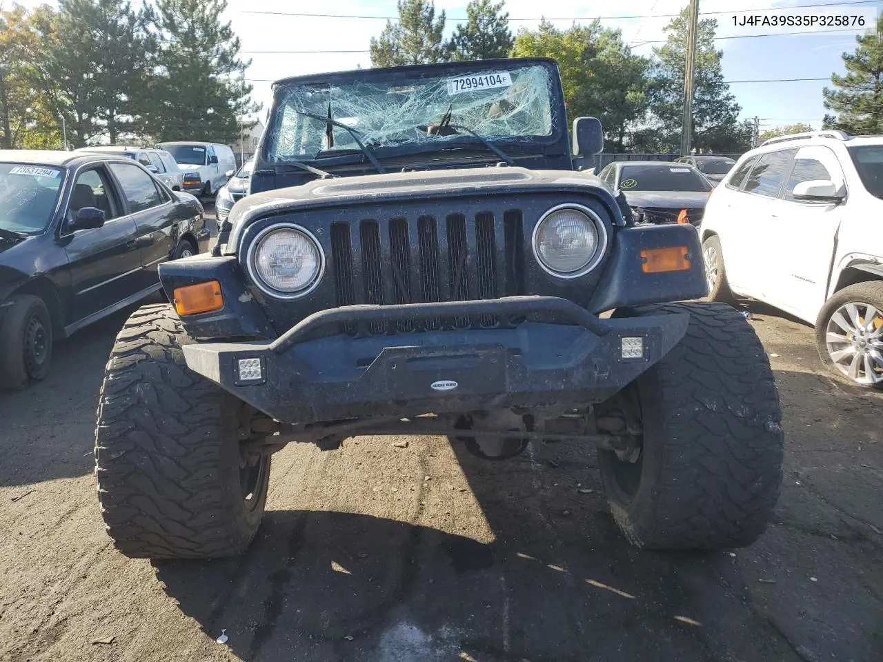 2005 Jeep Wrangler X VIN: 1J4FA39S35P325876 Lot: 72994104