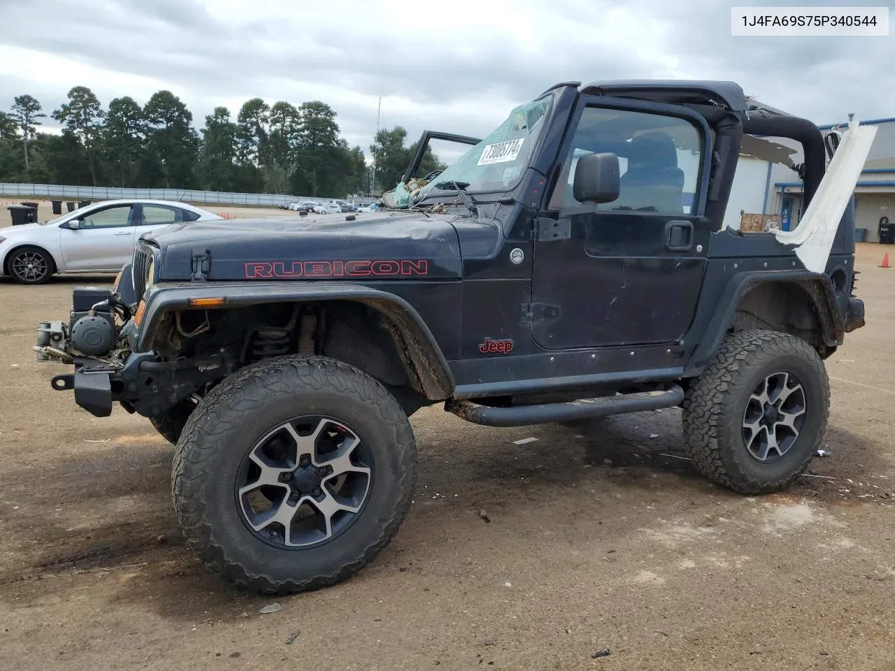 2005 Jeep Wrangler / Tj Rubicon VIN: 1J4FA69S75P340544 Lot: 73085774