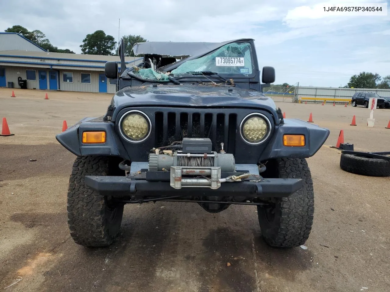 2005 Jeep Wrangler / Tj Rubicon VIN: 1J4FA69S75P340544 Lot: 73085774