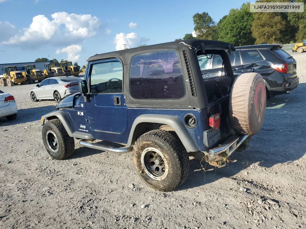 2005 Jeep Wrangler X VIN: 1J4FA39S95P301999 Lot: 74388504